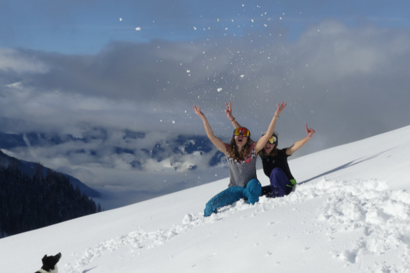 Winterspaß auf den Pisten im Zillertal