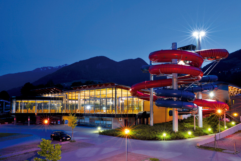 Die Erlebnistherme in Fügen im Zillertal